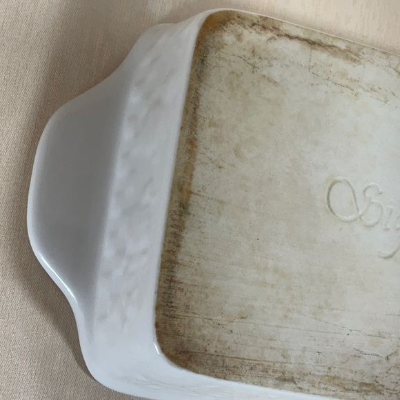 Signature White Ceramic Rectangular Bakeware - Picture 4 of 16